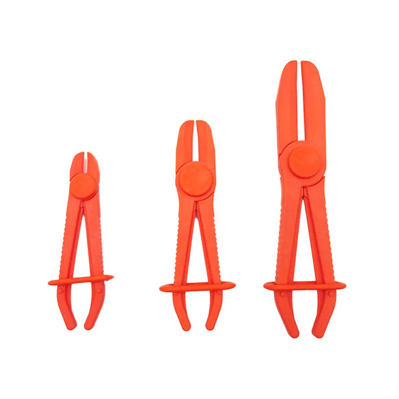 Car Hose Brake Line Crimping Pliers Clamp Tool Plastic Tubing Cut Off Sealing FairTools