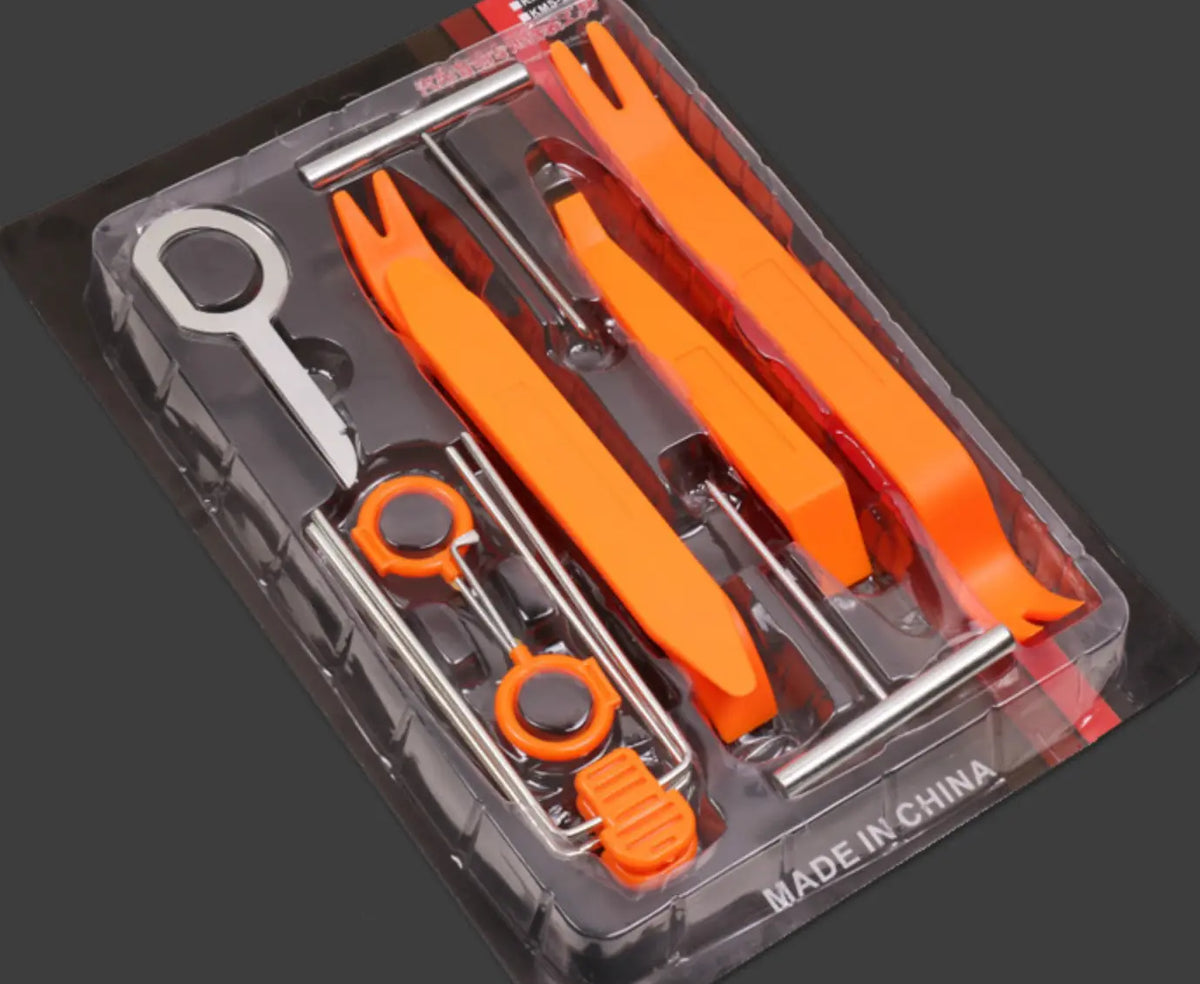 Door Panel Auto Modification Car Trim Removal Tool No Scratch 12pcs - FairTools Door Panel Auto Modification Car Trim Removal Tool No Scratch 12pcs