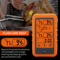 Double Needle Probe Display Digital Cooking Food Meat Thermometer ThermoPro