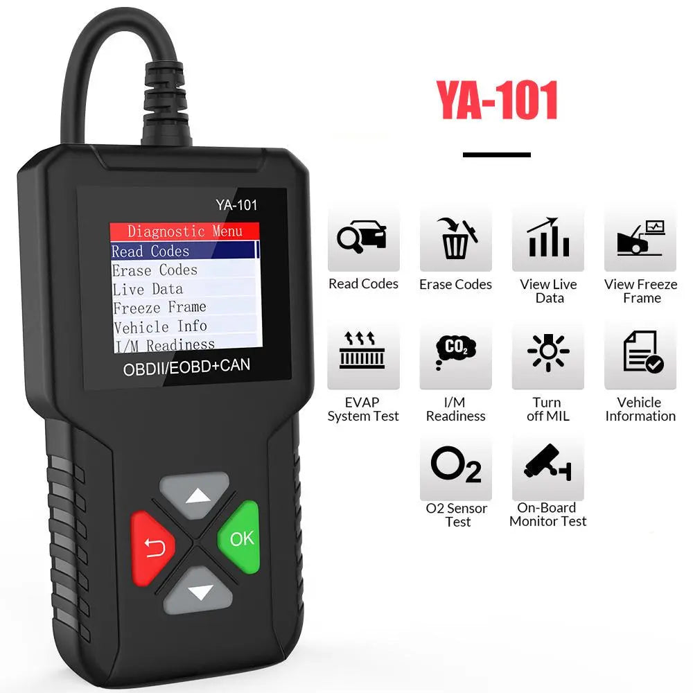 EDIAG Car OBD2 Scanner YA-101 Car Code Reader Diagnostic Scan Tool FairTools