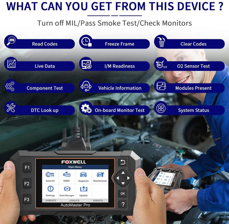 Foxwell Nt614 Elite OBD2 Diagnostic Scanner