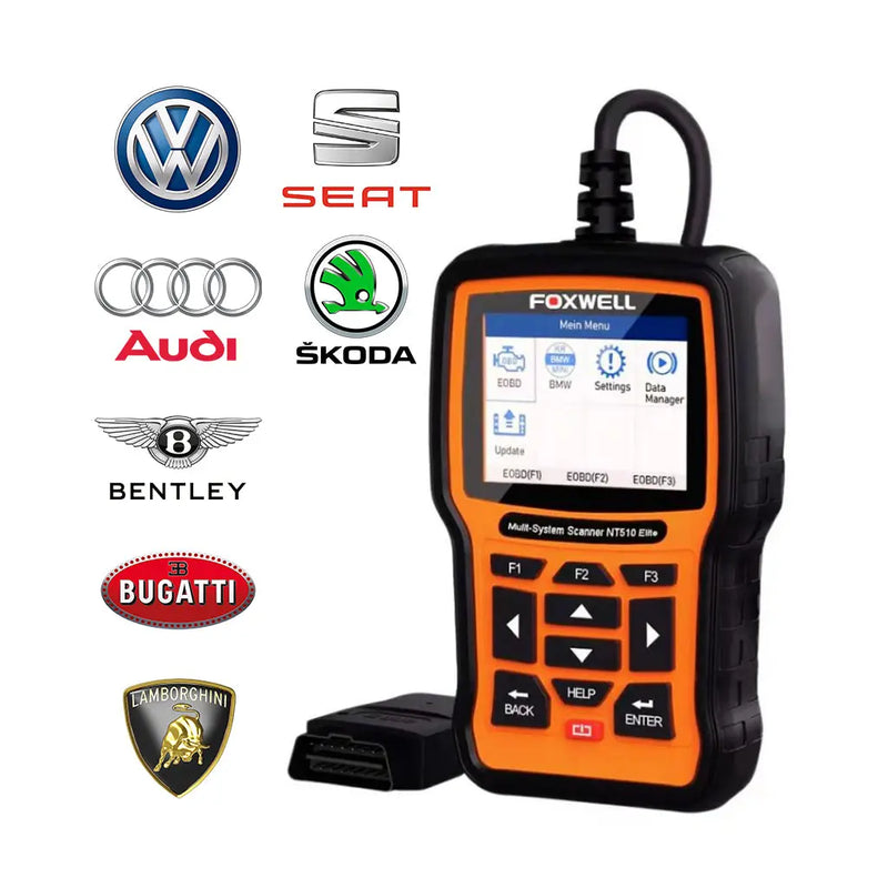 Full System Foxwell NT510 Elite OBD1/OBD2 scanner Fairtools car diagnostic tool Foxwell