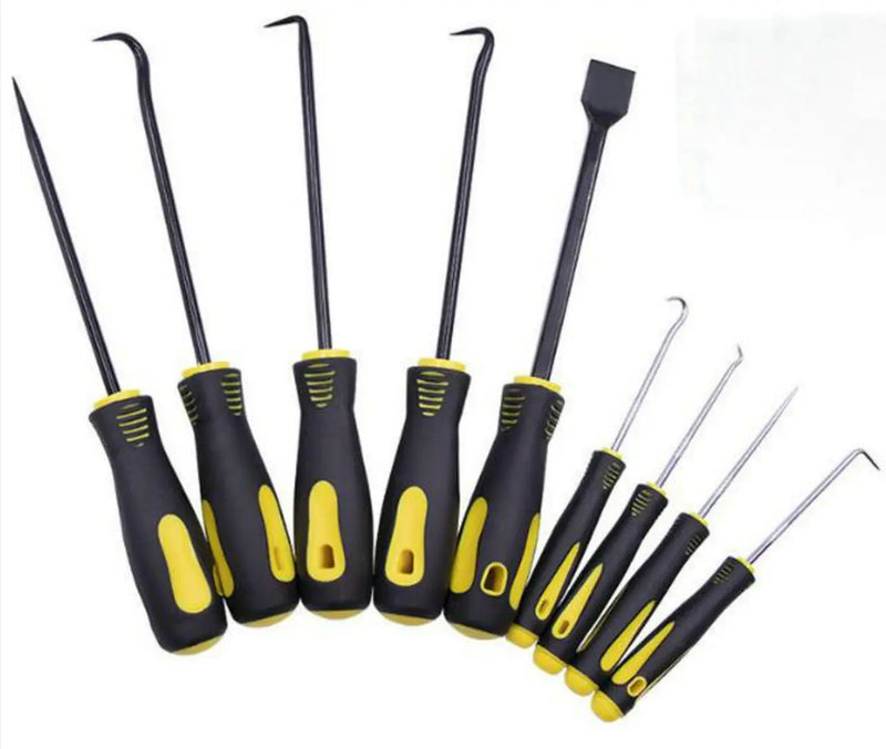 High Quality Durable Scraper Hook Tool Car Repair Kit  Pick Tool Kit 9 PCs FairTools