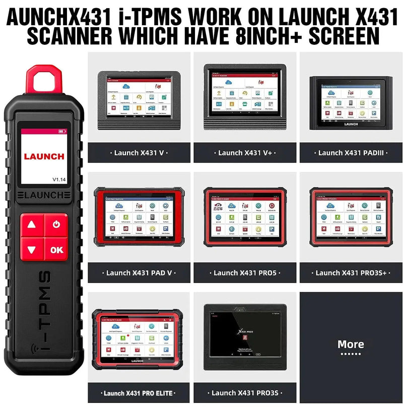 LAUNCH X431 TSGUN i-TPMS Handheld Car Tire Pressure Monitoring Tool Launch