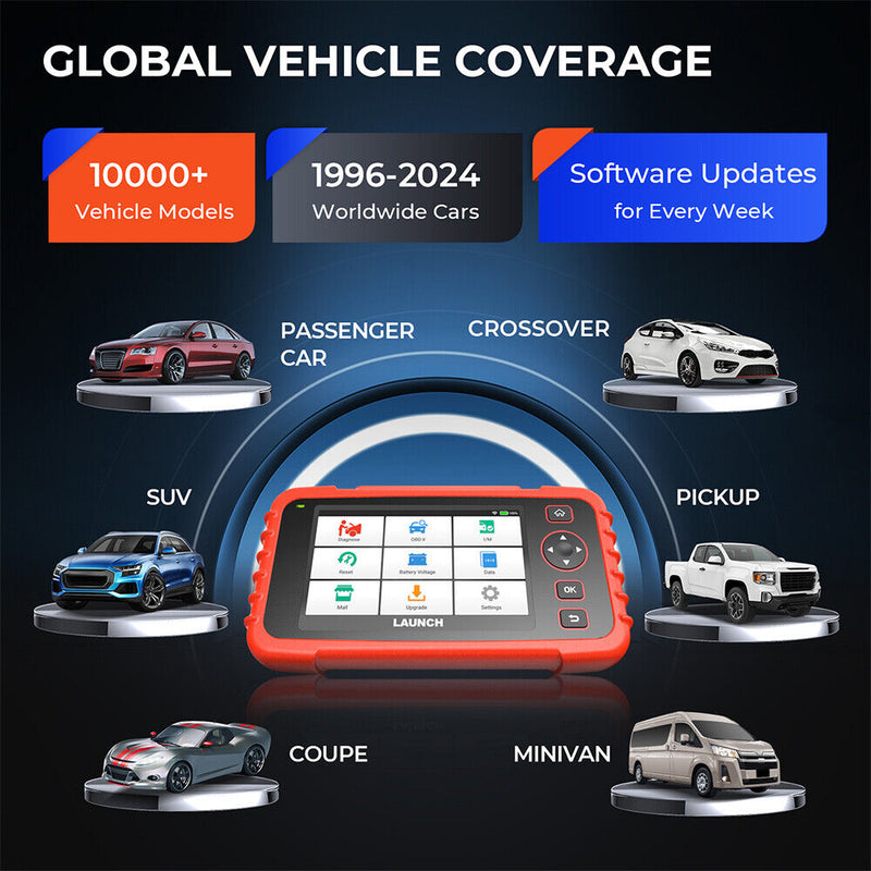 Launch CRP129X Plus All System Diagnosis Scanner Launch