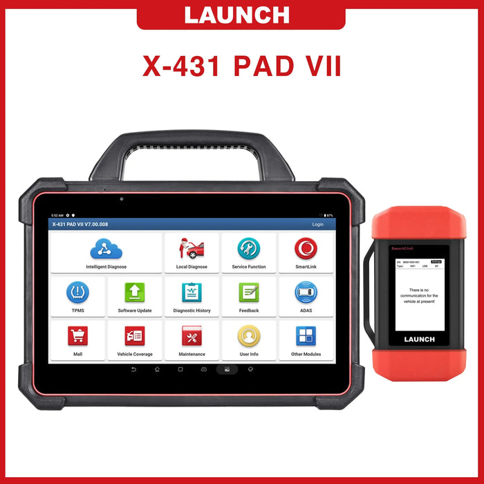 Launch X-431 PAD VII Professional Diagnostic Scan Tool Support Online Coding and Programming - FairTools