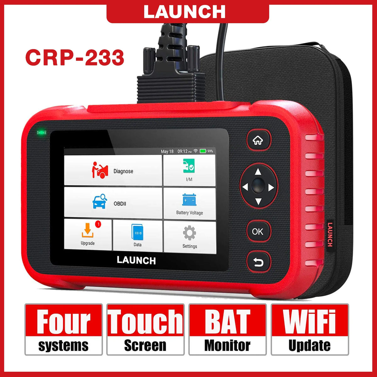 Launch car scan tool Creader Professional CRP233 OBD2 Car Diagnostic scan Tool - FairTools Launch car scan tool Creader Professional CRP233 OBD2 Car Diagnostic scan Tool