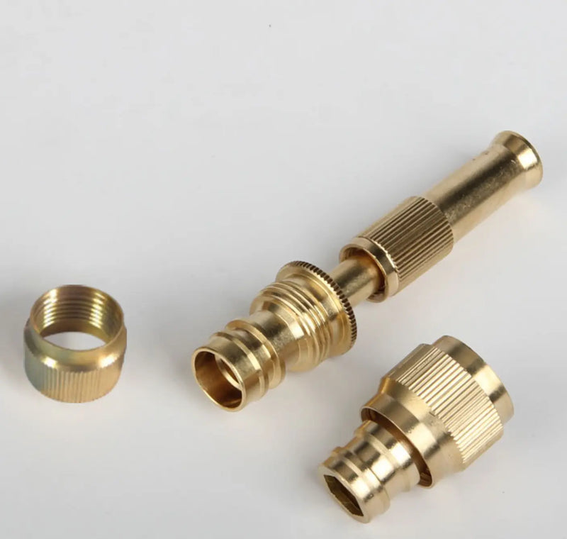 Nozzle Solid Brass 4" Adjustable Flexible Heavy Duty Set - FairTools Nozzle Solid Brass 4" Adjustable Flexible Heavy Duty Set