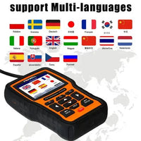 Pre-installed Foxwell NT510 Elite full system OBD1/OBD2 scanner car diagnostic tool - FairTools