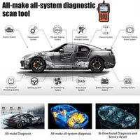 Pre-installed Foxwell NT510 Elite full system OBD1/OBD2 scanner car diagnostic tool - FairTools