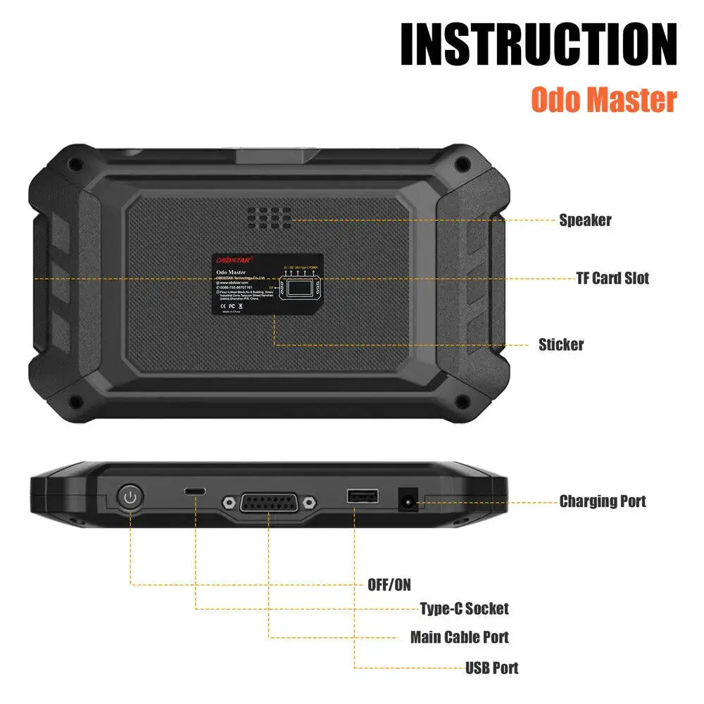 OBDSTAR ODO Master Full Version Cluster Calibration Oil Reset Cover More Car Models - FairTools