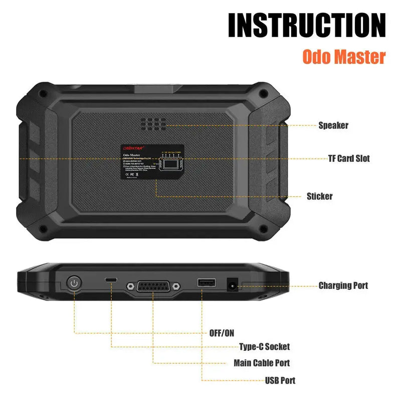 OBDSTAR ODO Master Full Version Cluster Calibration Oil Reset Cover More Car Models - FairTools