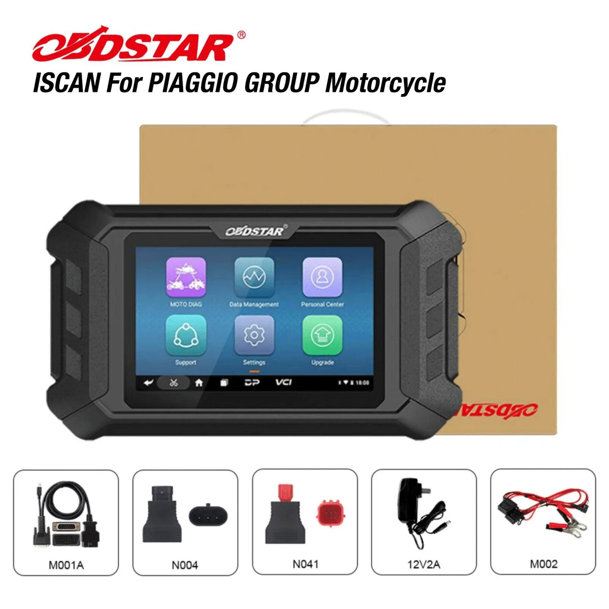 OBDSTAR iScan Motorcycle Full System Diagnostic Scanner Key Programming Function - FairTools