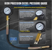 Petrol & Diesel Compression & Cylinder Leakage Tester FairTools