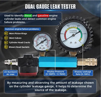 Petrol & Diesel Compression & Cylinder Leakage Tester FairTools