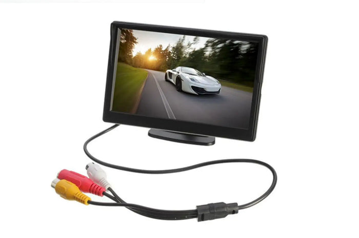 Reverse Camera Monitor Security TFT Monitor 5 inch Screen - FairTools Reverse Camera Monitor Security TFT Monitor 5 inch Screen