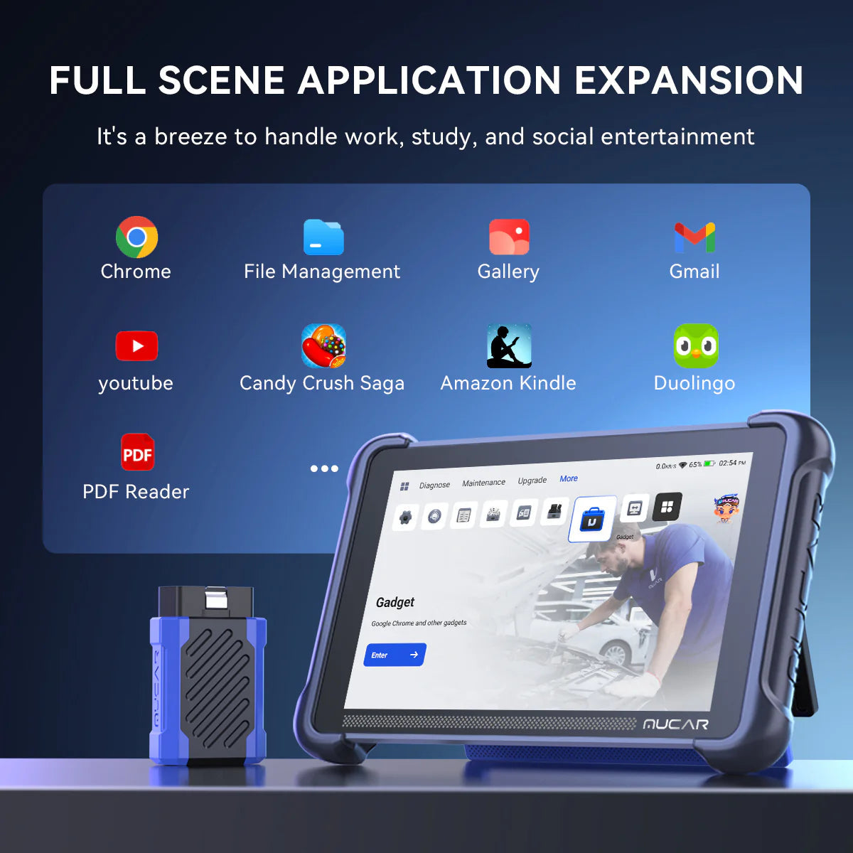 Thinkcar Mucar 892BT AI-Powered Diagnostics with ECU Coding & Bi-Directional Control Thinkcar