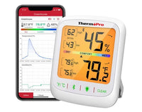 ThermoPro TP359 Bluetooth Hygrometer Thermometer - FairTools ThermoPro TP359 Bluetooth Hygrometer Thermometer