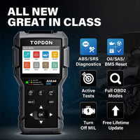 Topdon AL600 Car Engine ABS SRS OBD2 DTC Fault Code Reader Scanner Topdon