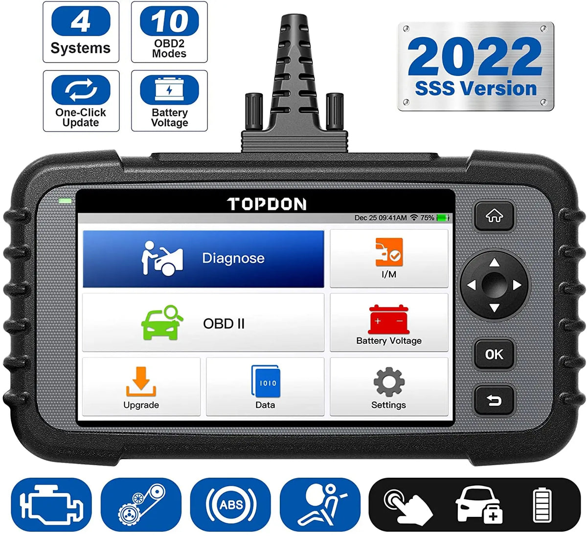 Topdon ArtiDiag 500 DTC Fault Code Diagnostic Scan Tool OBD2 Scanner - FairTools Topdon ArtiDiag 500 DTC Fault Code Diagnostic Scan Tool OBD2 Scanner