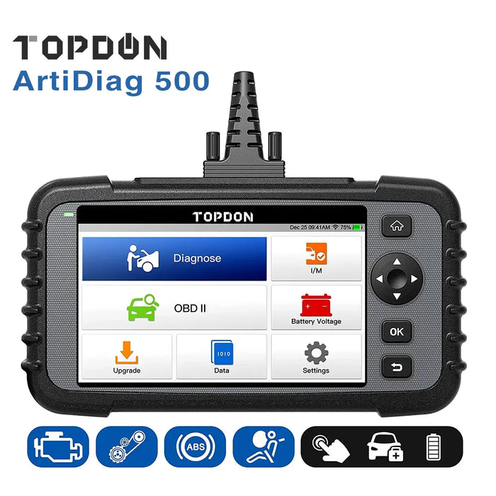 Topdon ArtiDiag 500 DTC Fault Code Diagnostic Scan Tool OBD2 Scanner Topdon