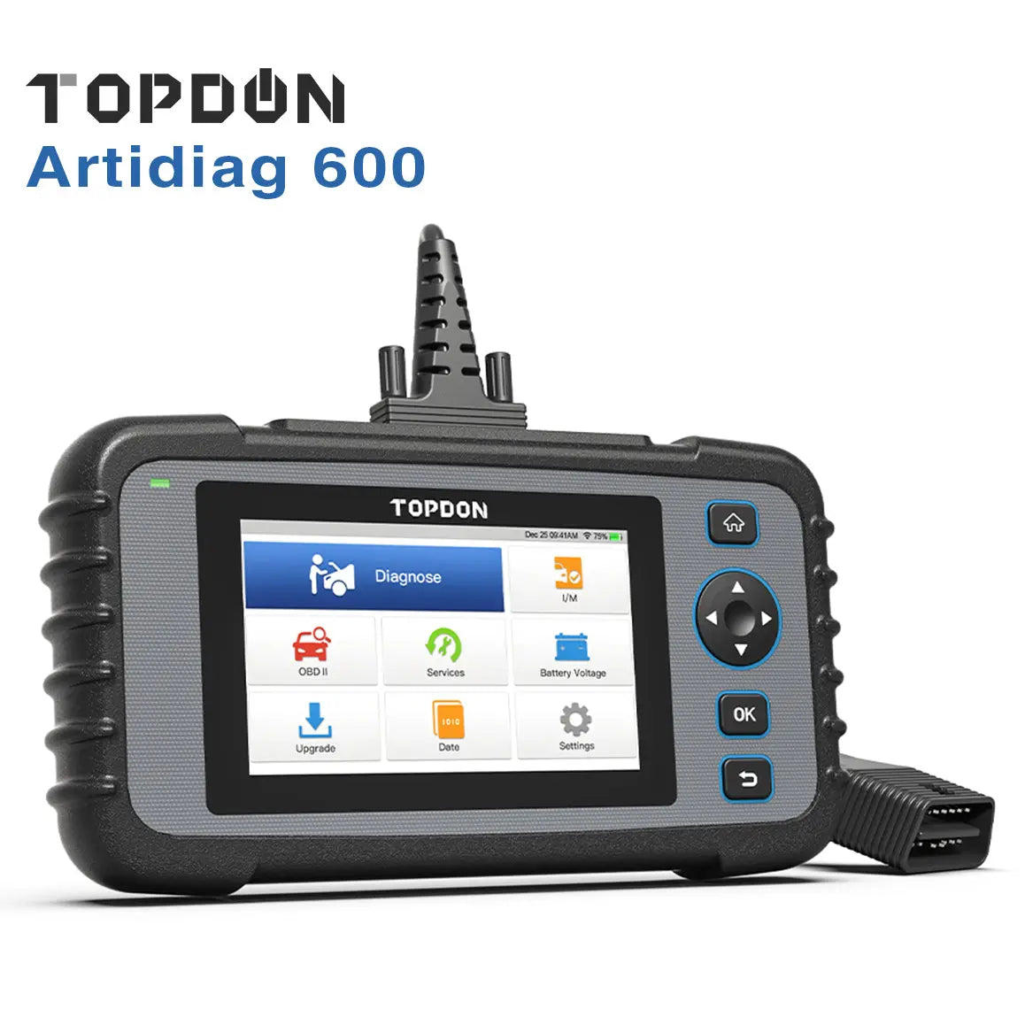 Topdon Artidiag 600 OBD2 DTC Fault Code Car Scan Tool OBD Diagnostics Scanner Topdon