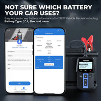 Topdon BT100W 12V Bluetooth Battery Tester Automotive 2 in 1 Car Battery Tester Topdon