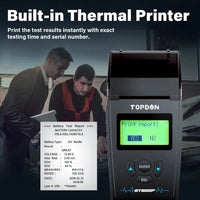 Topdon BT500P Battery Tester Battery Load Test Charging Test Cranking Test for 12V/24V Topdon