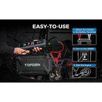 Topdon Js2000 2000a Jump Starter Power Bank 12v Car Starting Device - FairTools