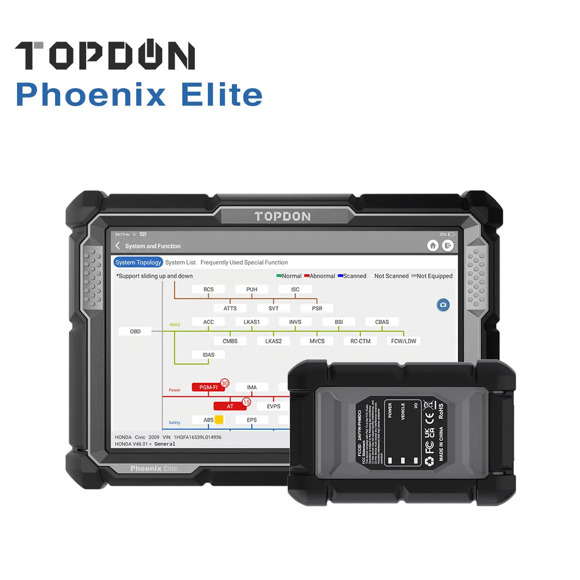 Topdon Phoenix Elite Professional Diagnostic Scan Tool Topdon