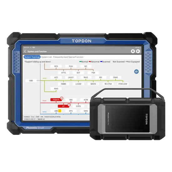 Topdon Phoenix Smart 12v/24v Cars & Truck Advanced Intelligent Diagnostic Scan Tool Topdon