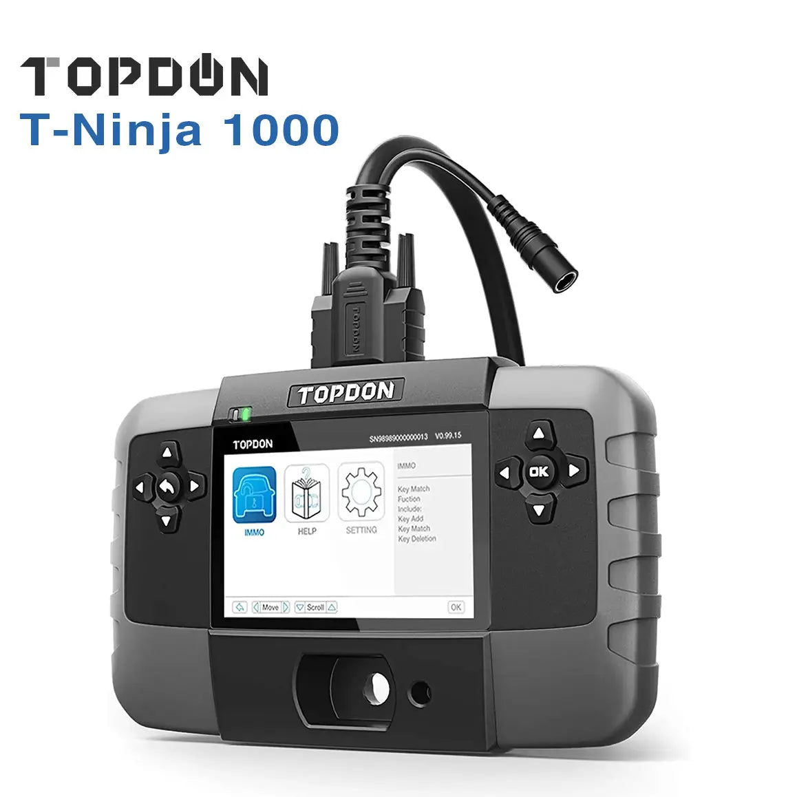 Topdon T-Ninja 1000 OBD Automotive Key Programmer Diagnostic Scanner 2022 Topdon