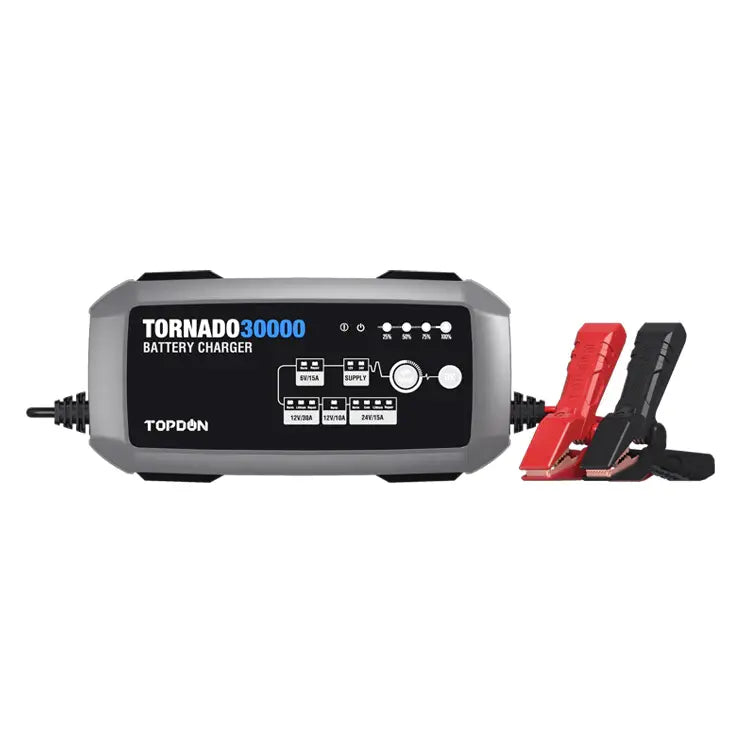 Topdon T30a 6v-24v Smart Battery Charger Topdon