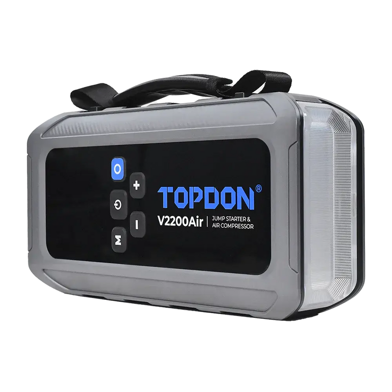 Topdon V2200AIR 2200A Vehicle Jump Stater, Tyre Inflater, Power Bank Topdon