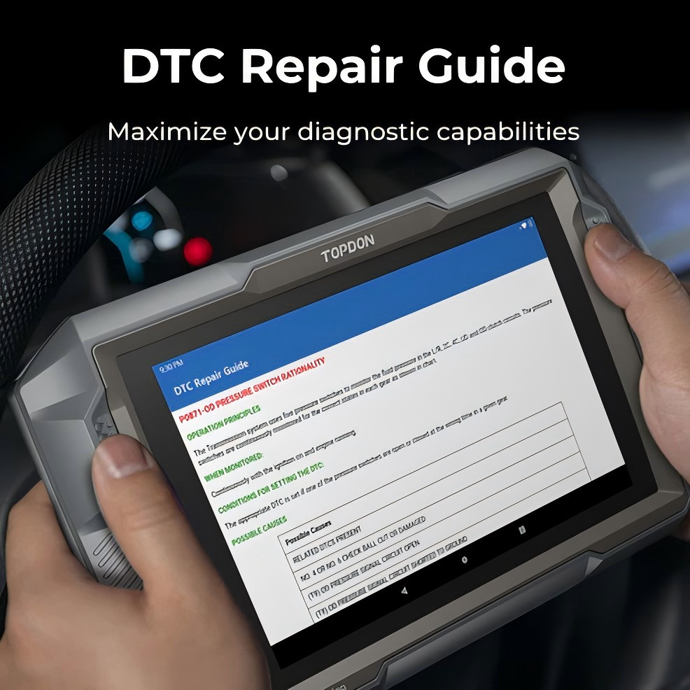 Topdon UltraDiag 2-IN-I Diagnostic Scanner Key Programmer