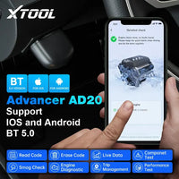 XTOOL Advancer AD20 OBD2 Code Reader for iPhone Android - FairTools