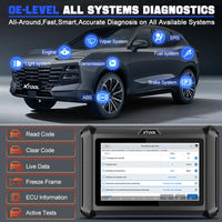 XTOOL D7S Automotive Diagnostic Scanner, Bidirectional Scan Tool, Support DoIP & CAN FD - FairTools