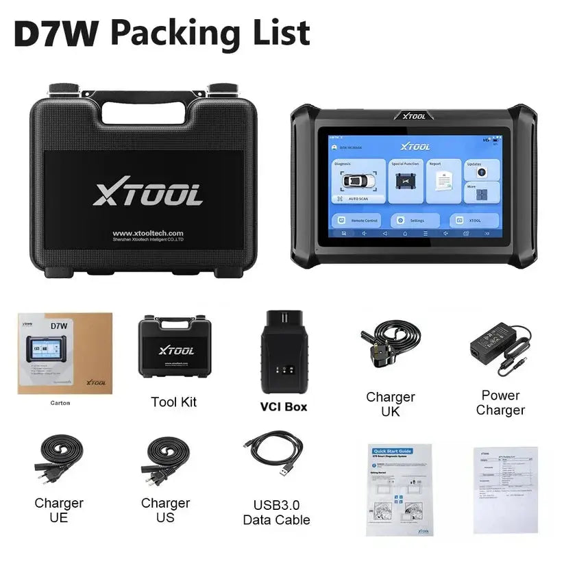 XTOOL D7W Smart Diagnostic System Xtool