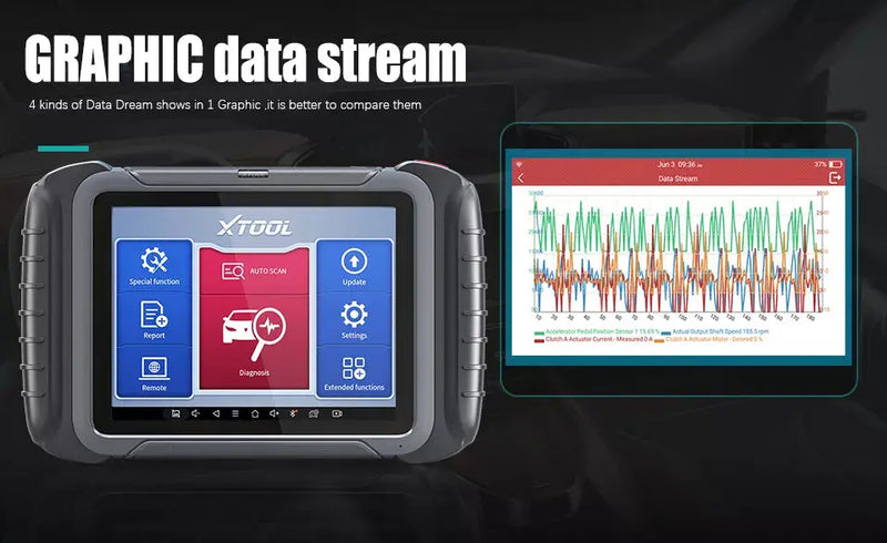 XTOOL D8 BT OBD2 Diagnostic Scanner