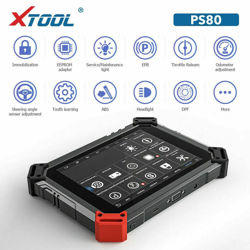 XTOOL PS80 OBD2 Full System Diagnostic car scan tool