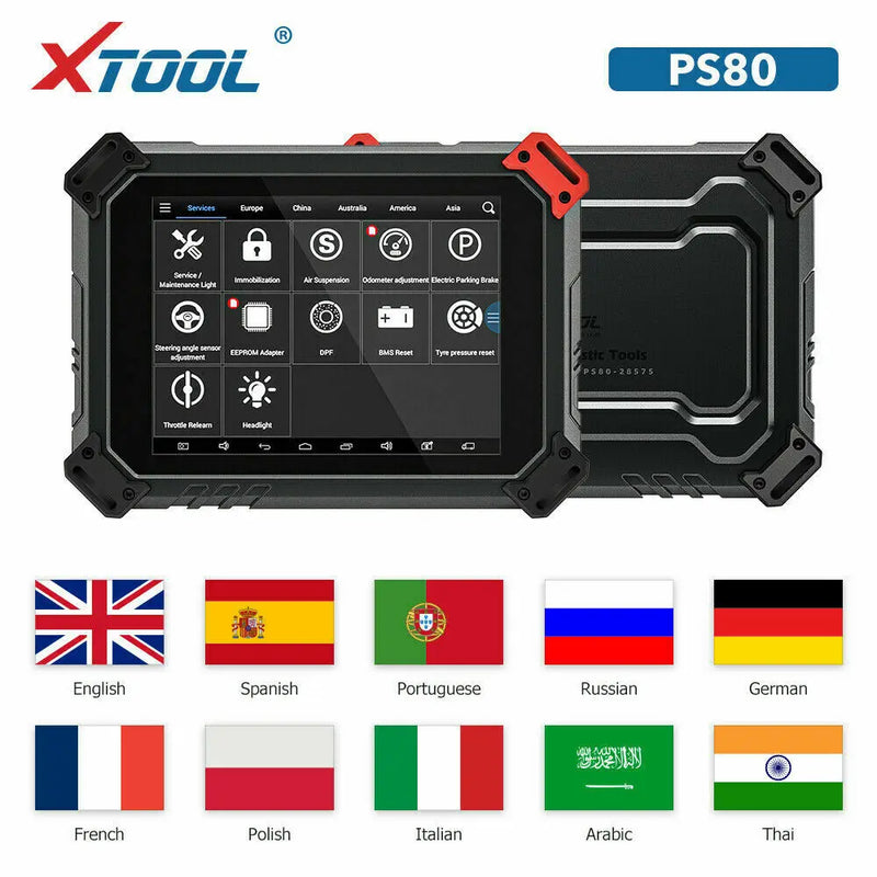 XTOOL PS80 OBD2 Full System Diagnostic car scan tool