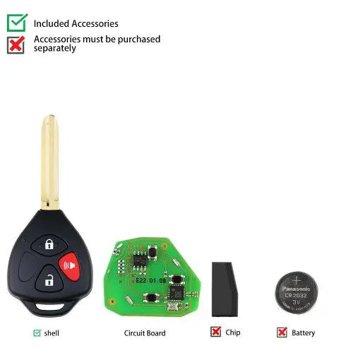 Xhorse universal remote XKTO04EN FairTools