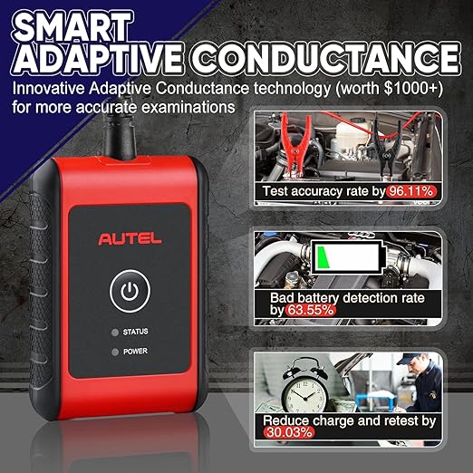 Autel Battery Tester MaxiBAS BT508 Update of BT506,Autel MaxiBAS BT508 for iOS and Android Devices FairTools