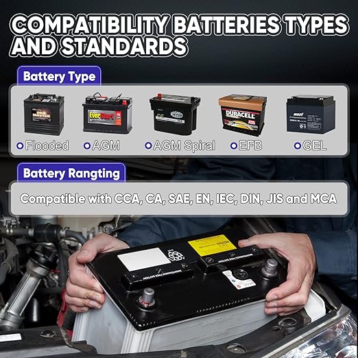Autel Battery Tester MaxiBAS BT508 Update of BT506,Autel MaxiBAS BT508 for iOS and Android Devices FairTools