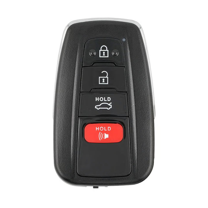 AUTEL IKEYTY8A4AL Toyota Style 4 Buttons Smart Key Lock, Unlock, Trunk, Panic 5Pcs/Set Autel