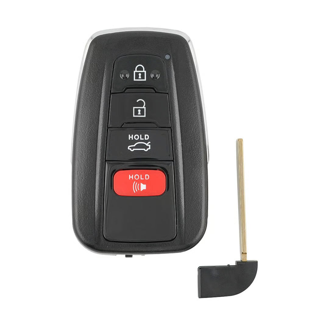 AUTEL IKEYTY8A4AL Toyota Style 4 Buttons Smart Key Lock, Unlock, Trunk, Panic 5Pcs/Set Autel