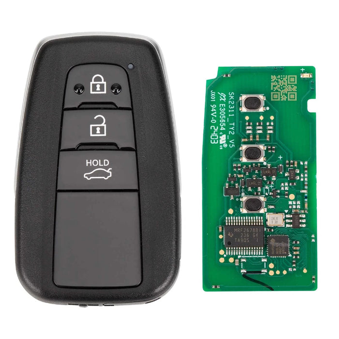 Autel IKEYTY8A3BL 3 Buttons 315/433 MHz Toyota Smart Key 5Pcs/Set FairTools