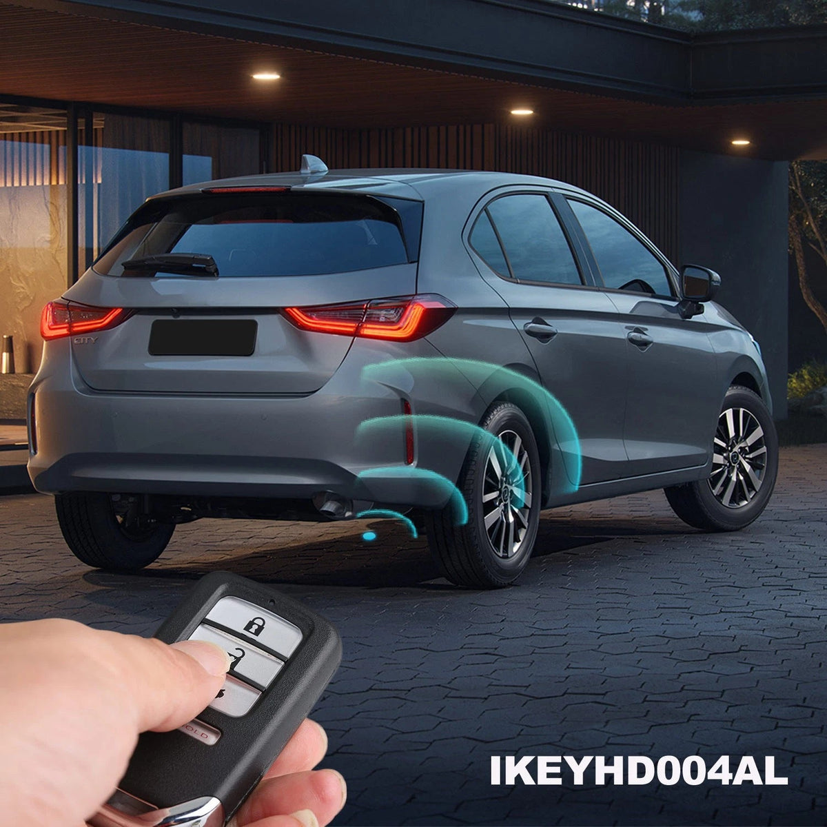 AUTEL IKEYHD004AL Honda 4 Buttons Universal Smart Key 5Pcs/Set FairTools