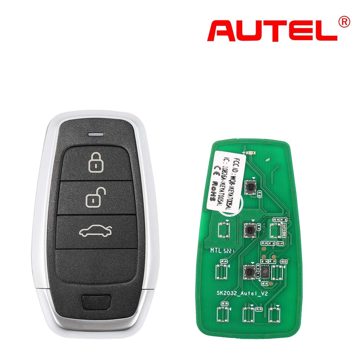 AUTEL IKEYAT003BL 3 Buttons Independent Universal Smart Key 5Pcs/set Autel