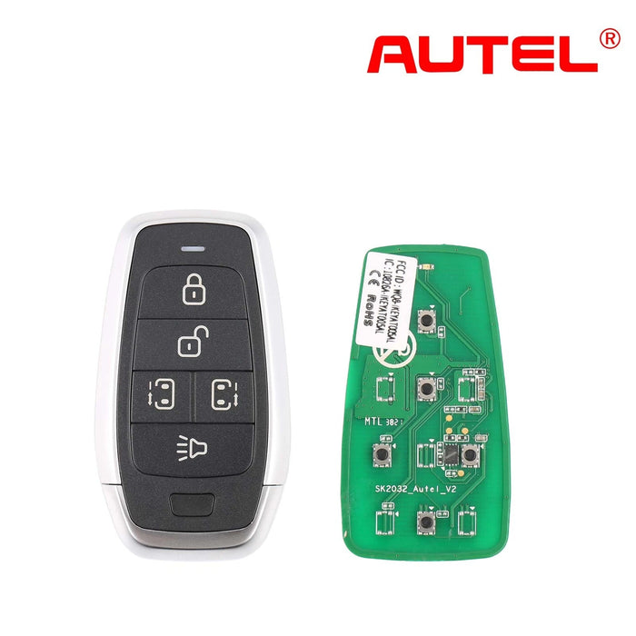 AUTEL IKEYAT005CL 5 Buttons Universal Smart Key with Left & Right Doors Buttons 5 Pcs/Set Autel